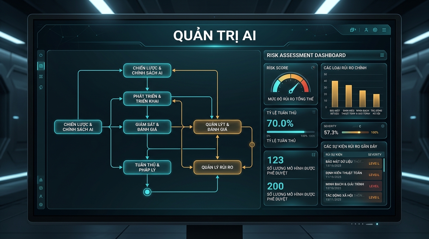 Khung ma trận Quản trị và Đánh giá Rủi ro AI Doanh Nghiệp 2026