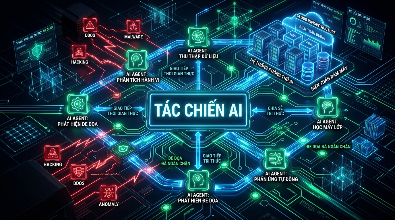 Kiến trúc Trung tâm Tác chiến An ninh Mạng Tự Trị Autonomous SOC 2026