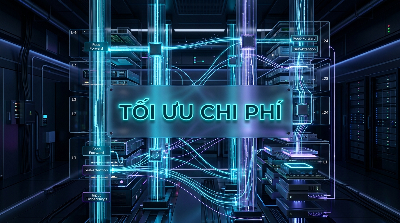Kỷ Nguyên Mixture of Depths (MoD) 2026: Đột Phá 'Tính Toán Linh Hoạt' Theo Chiều Sâu Giúp AI Tăng Gấp Đôi Tốc Độ Và Tối Ưu Chi Phí Cho Doanh Nghiệp