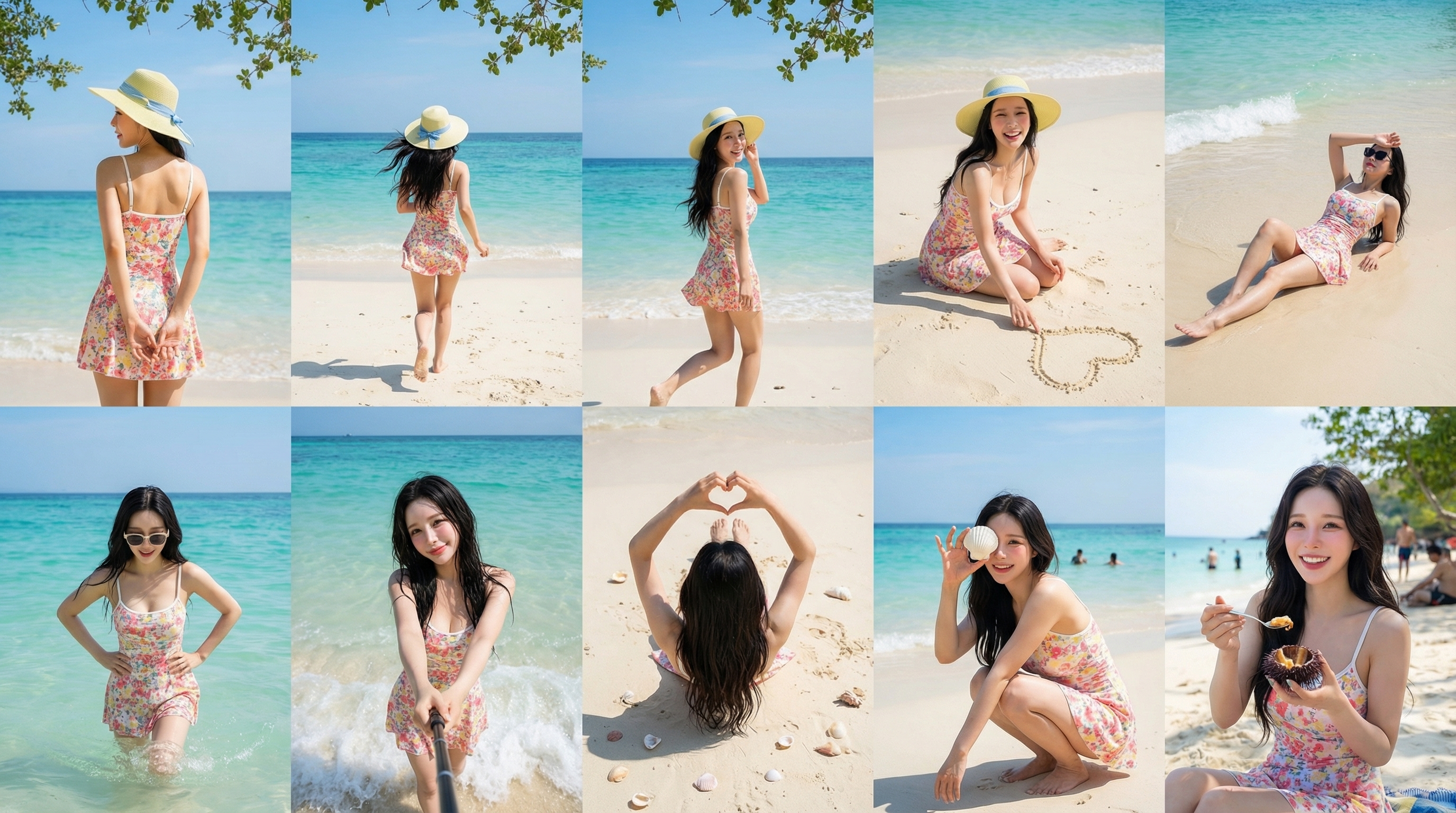 10 Promt tiếng việt tạo ảnh thời trang đi biển tắm biển chi tiết đẹp nhất